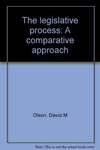 9780060449193: The legislative process: A comparative approach
