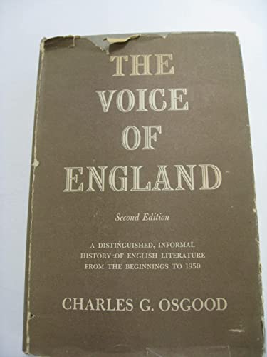 Imagen de archivo de Voice of England a la venta por Better World Books