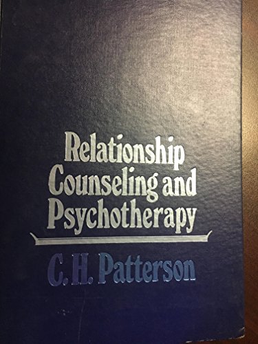 Stock image for Relationship Counseling and Psychotherapy for sale by ThriftBooks-Atlanta