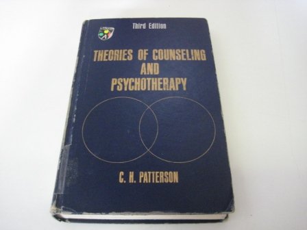 Stock image for Theories of Counseling and Psychotherapy for sale by Wonder Book