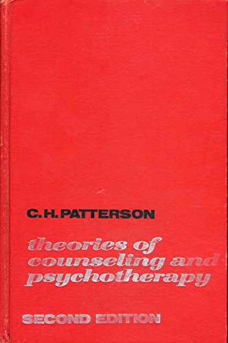 Imagen de archivo de Theories of counseling and psychotherapy a la venta por BookHolders