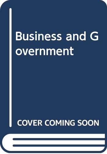 Stock image for Business and government for sale by Wonder Book