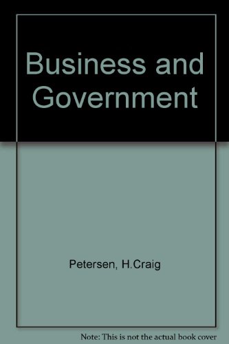 9780060451578: Business and Government