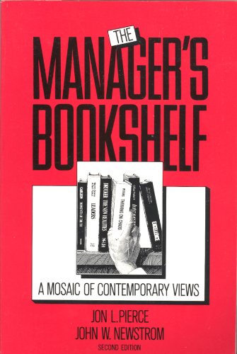 Stock image for The Manager's Bookshelf: A Mosaic of Contemporary Views for sale by Wonder Book