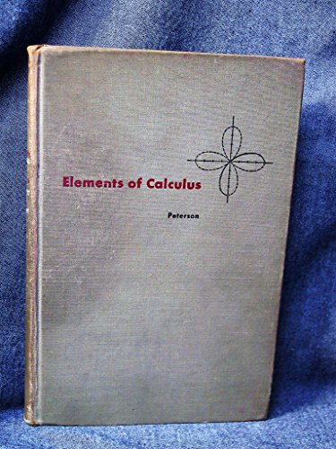 9780060451707: Elements of Calculus