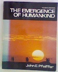 Imagen de archivo de The Emergence of Humankind a la venta por Better World Books