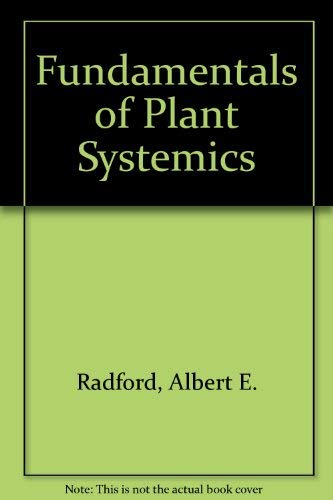 Stock image for Fundamentals of Plant Systemics for sale by Wonder Book