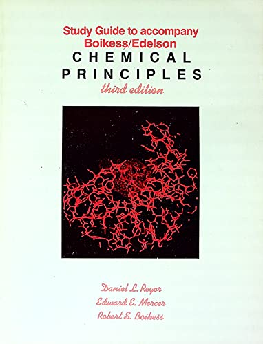 9780060453589: Study Guide to Accompany Boikess/Edelson Chemical Principles