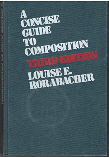 9780060455699: A Concise Guide to Composition