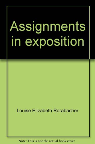 9780060455767: Title: Assignments in exposition