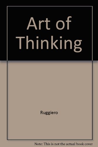 9780060456689: Art of Thinking