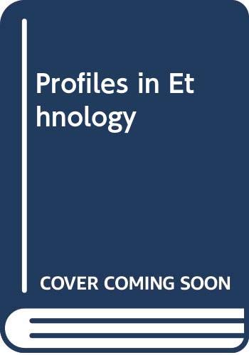 9780060459109: Profiles in Ethnology