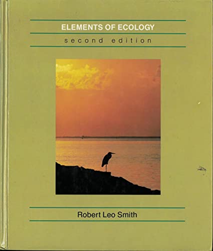 Stock image for Elements of Ecology for sale by Better World Books