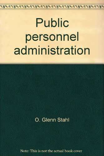 9780060463878: Public personnel administration