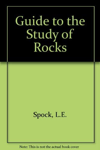 9780060463908: Guide to the Study of Rocks