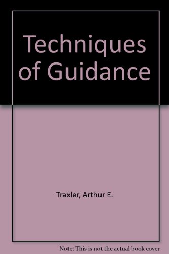 9780060466510: Techniques of Guidance