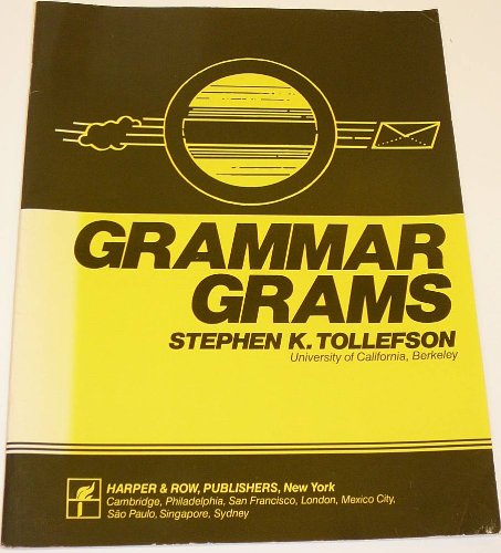 Beispielbild fr Grammar Grams zum Verkauf von SecondSale