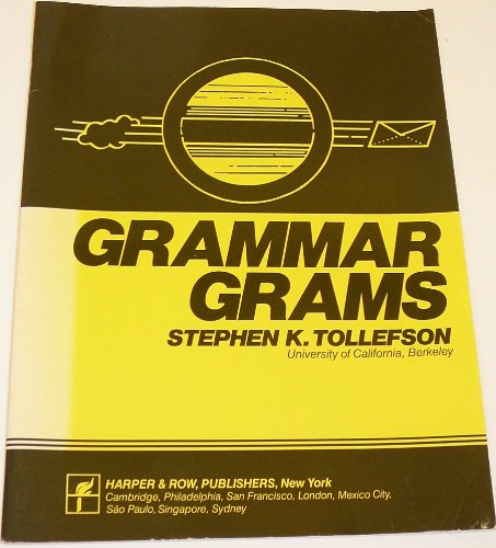 9780060466879: Grammar Grams Pb 88
