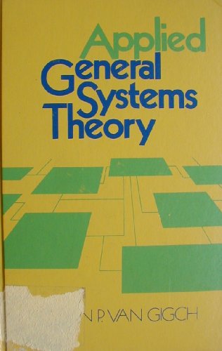 Stock image for Applied general systems theory for sale by HPB-Red