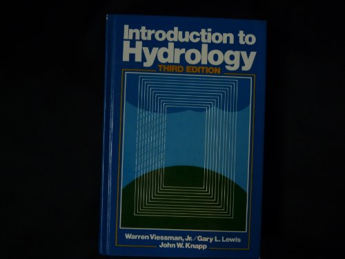 Beispielbild fr Introduction to Hydrology zum Verkauf von Better World Books