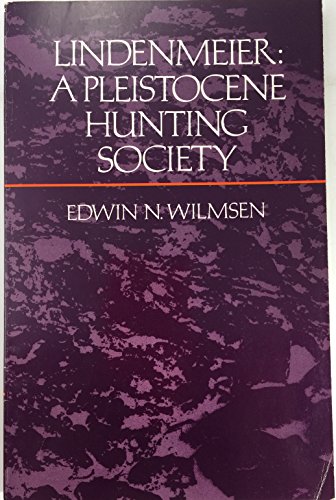 Beispielbild fr Lindenmeier, a Pleistocene Hunting Society zum Verkauf von Better World Books