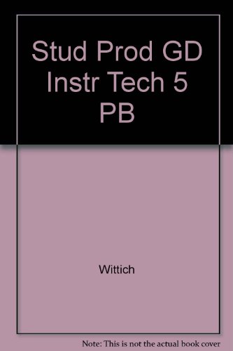 9780060471682: Student Production Guide to Accompany Instructional Technology