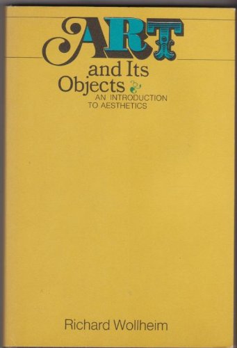9780060471910: Art and Its Objects: Introduction to Aesthetics
