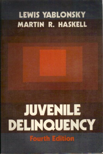 Imagen de archivo de Juvenile Delinquency a la venta por Better World Books