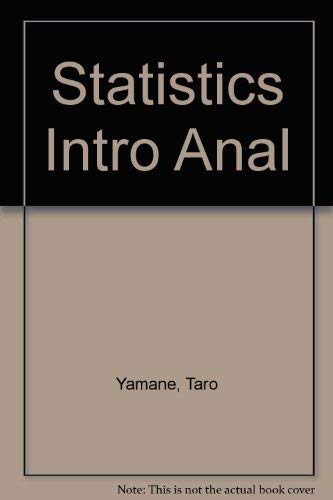 

Statistics: An Introductory Analysis