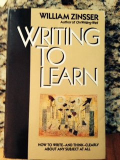 Stock image for Writing to Learn: How To Write-And Think-Clearly About Any Subject At All, 1st Edition for sale by a2zbooks