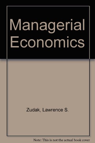 9780060474515: Managerial economics