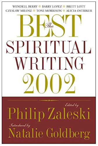 Stock image for The Best Spiritual Writing 2002 for sale by More Than Words