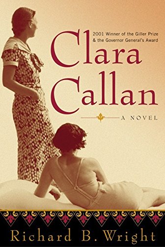 Beispielbild fr Clara Callan : A Novel zum Verkauf von Better World Books