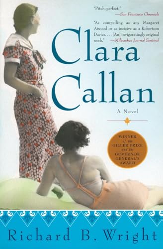 Beispielbild fr Clara Callan: A Novel zum Verkauf von Wonder Book