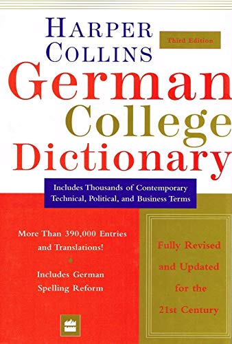 Stock image for HarperCollins German College Dictionary 3rd Edition (Collins Language) for sale by Books of the Smoky Mountains