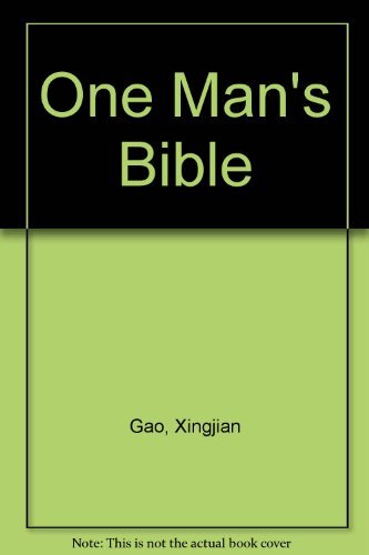 Imagen de archivo de One Man's Bible a la venta por Ergodebooks