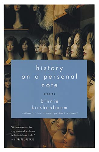 9780060520892: History on a Personal Note: Stories