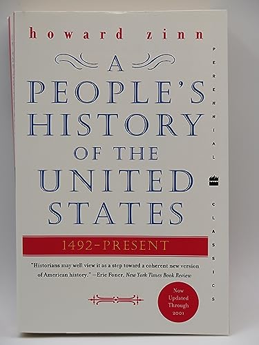 Beispielbild fr A People's History of the United States: 1492-Present (Perennial Classics) zum Verkauf von Dream Books Co.