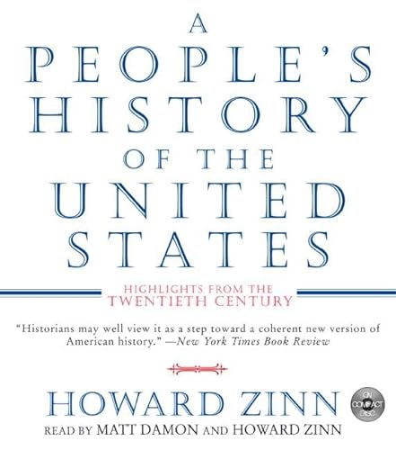 9780060530068: A People's History of the United States CD: Highlights from the 20th Century