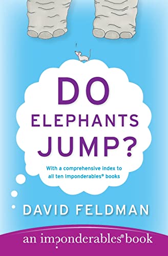 Beispielbild fr Do Elephants Jump? zum Verkauf von Better World Books