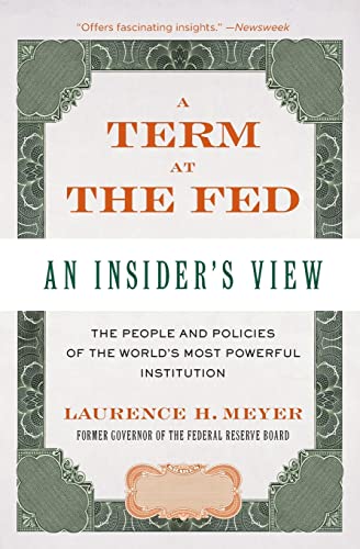 Stock image for A Term at the Fed: An Insider's View for sale by More Than Words