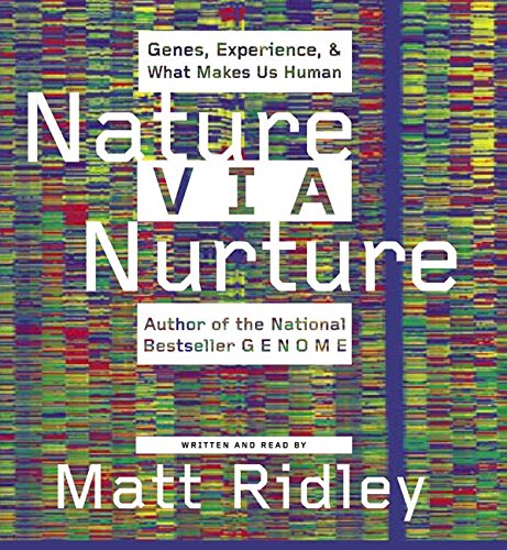 9780060544478: Nature Via Nurture CD: Genes, Experience, and What Makes Us Human