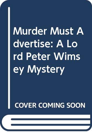 9780060550240: Murder Must Advertise