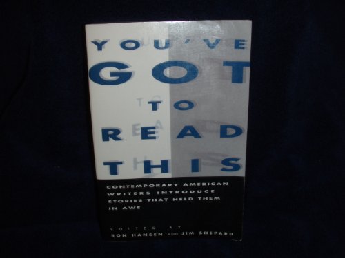 9780060553586: You'Ve Got to Read This