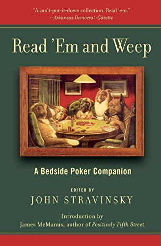 Stock image for Read 'Em and Weep: A Bedside Poker Companion for sale by Wonder Book