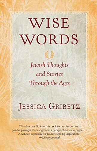 9780060566937: Wise Words: Jewish Thoughts and Stories Through the Ages