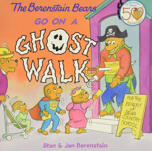 Beispielbild fr The Berenstain Bears Go on a Ghost Walk : A Halloween Book for Kids zum Verkauf von Better World Books