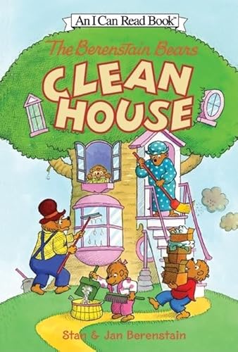 Stock image for The Berenstain Bears Clean House (I Can Read Level 1) for sale by Gulf Coast Books