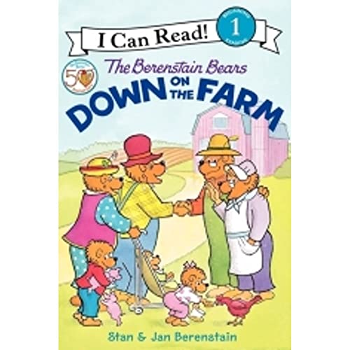 9780060583514: The Berenstain Bears Down on the Farm (I Can Read Level 1)