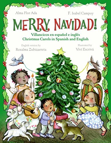 Imagen de archivo de Merry Navidad!: Christmas Carols in Spanish and English/Villancicos en espanol e ingles a la venta por HPB-Diamond